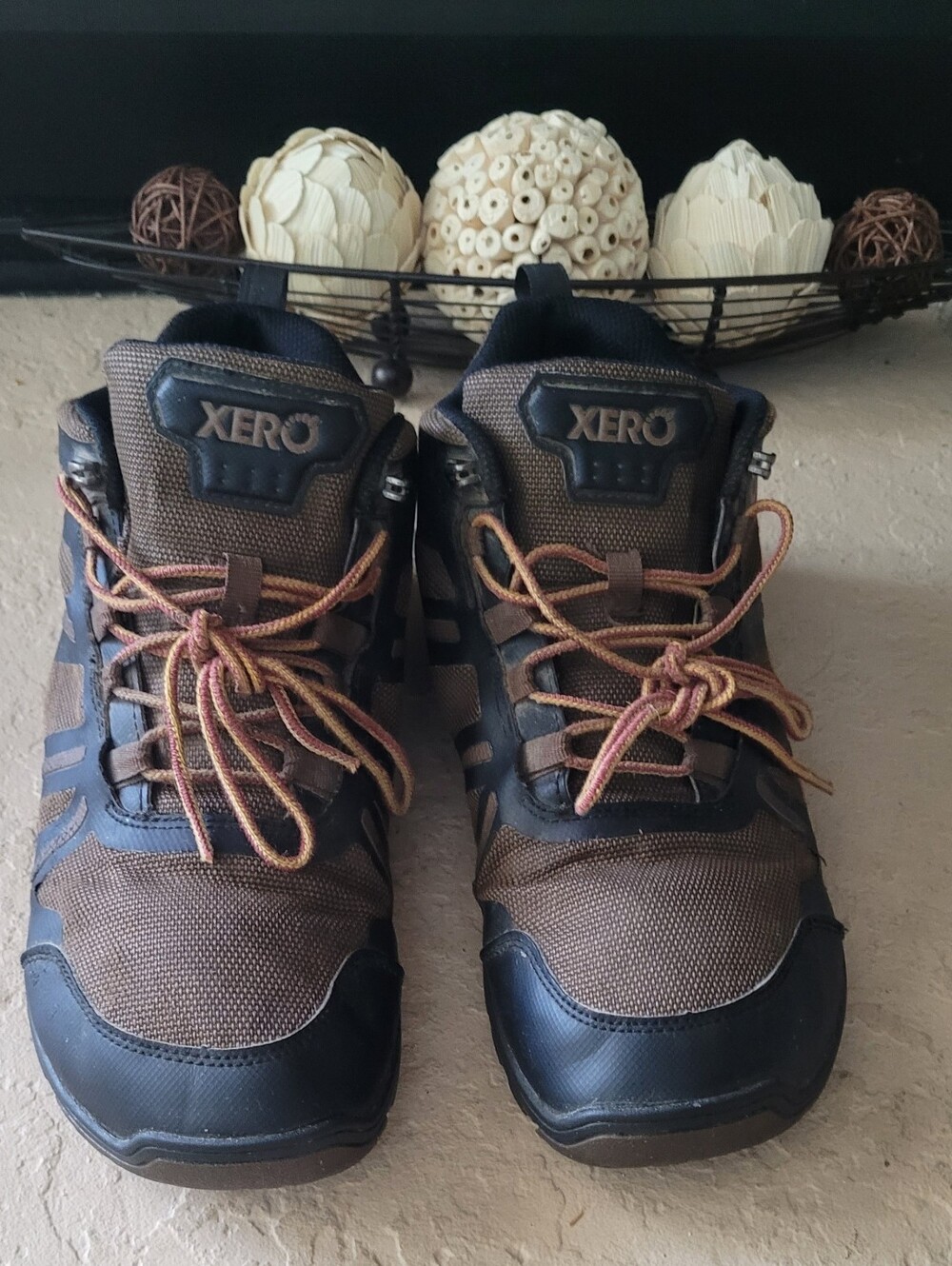 Size 11.5 Xero Daylite Hiker Fusion Brown Black Men Shoe